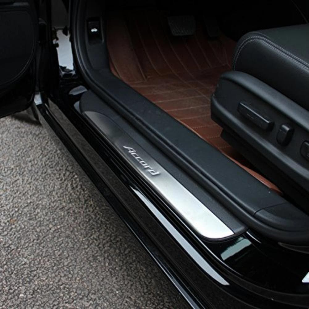 Car Accessories Door Sills Trim Guards Protector Scuff Plates 2013 2014 2015 2016 4-pc Set