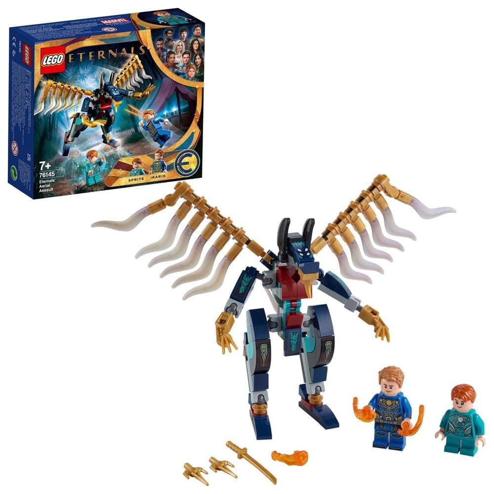 Marvel Eternals’ Aerial Assault 76145 Building Kit (133 Pieces)