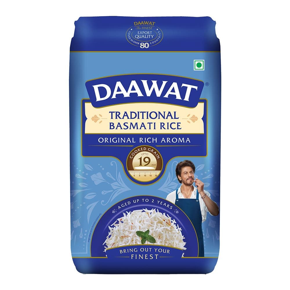 Daawat Traditional Basmati Rice, 1 Kg