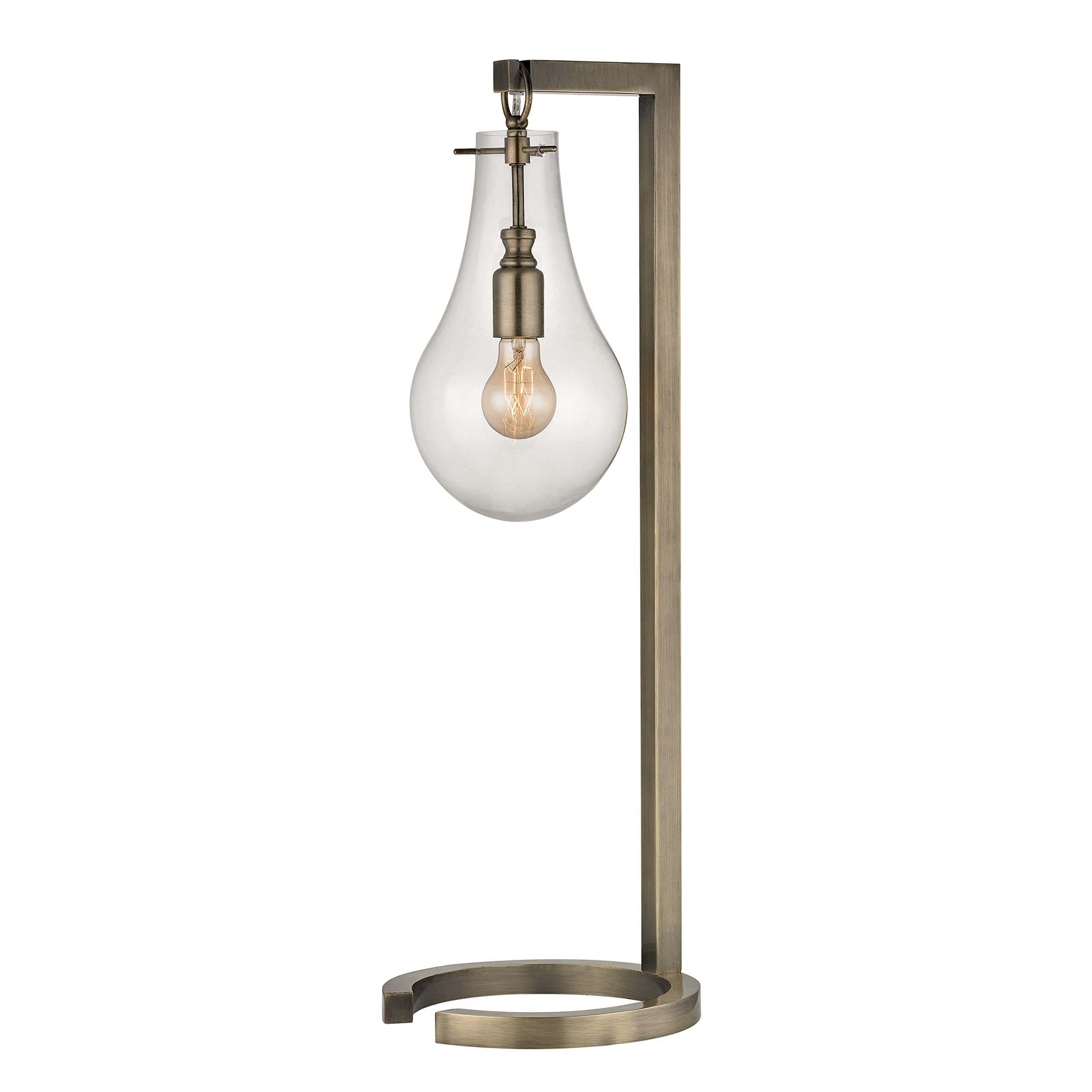 Elk Home D330 Teardrop 29'' High 1-Light Table Lamp - Antique Brass