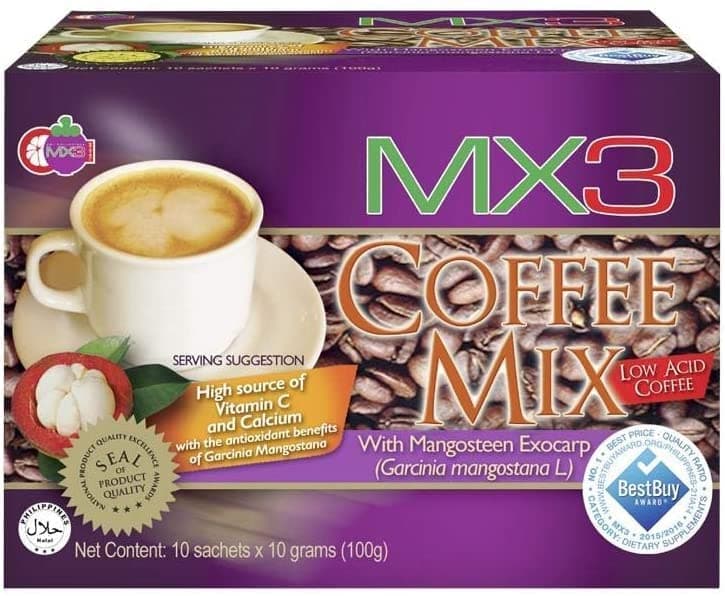Mangosteen Coffee Mix (10 Sachets) Sugar Free