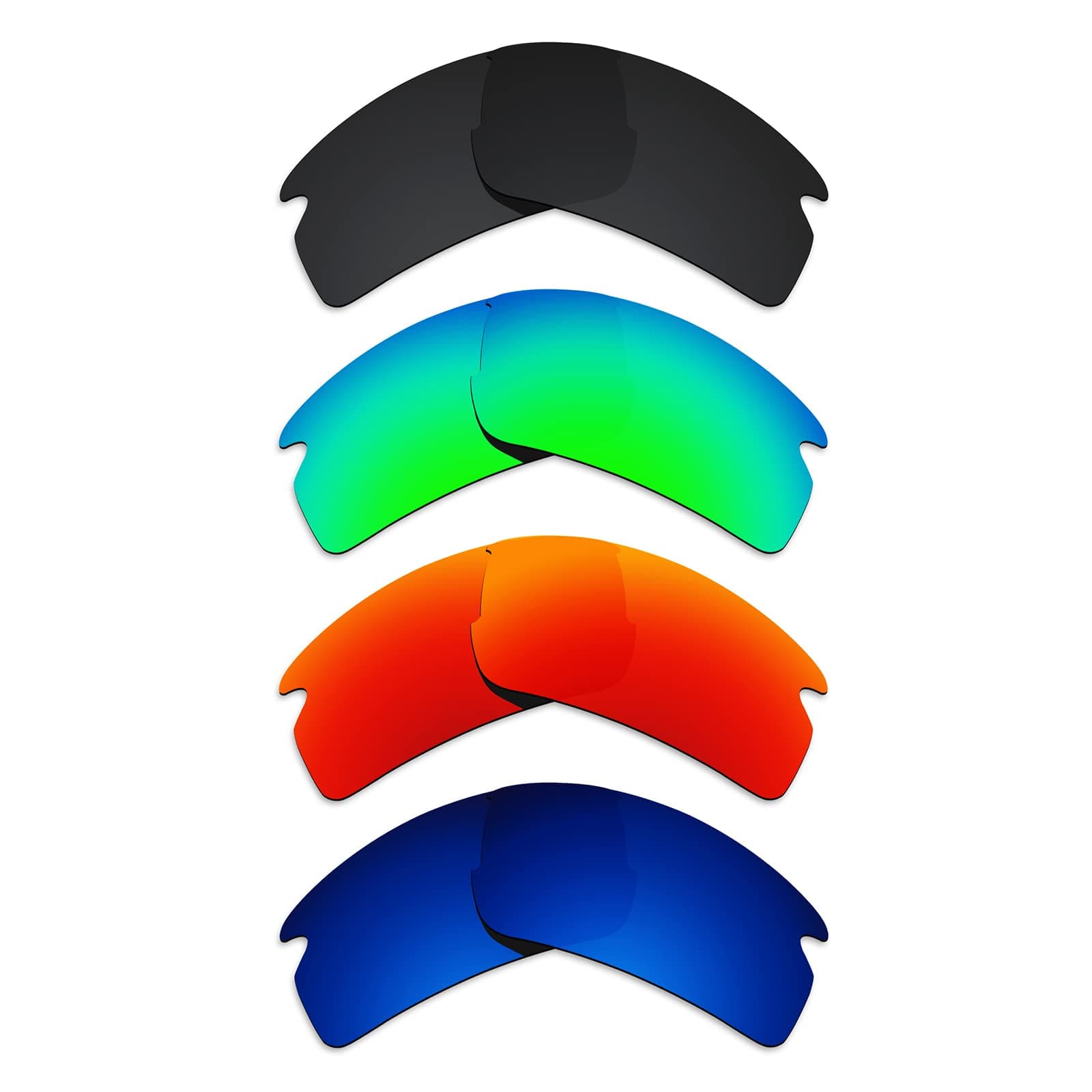 Alphax Polarized Replacement Lenses for Oakley Flak 2.0 OO9295 - Multiple Options