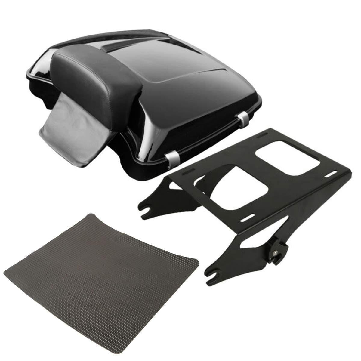 SLMOTO 5.5" Razor Pack Trunk Backrest Fit for Harley Touring Road King FLHR Street Glide FLHX Ultra Limited FLHTK CVO Limited FLHTKSE Tri Glide Ultra FLHTCUTG 2014-2025