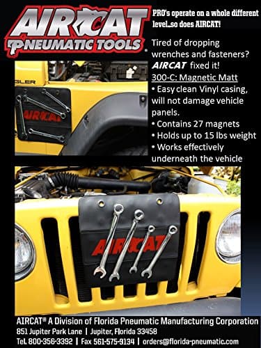 AirCAT 300-C Magnetic Mat , Black , 1 sq. ft.