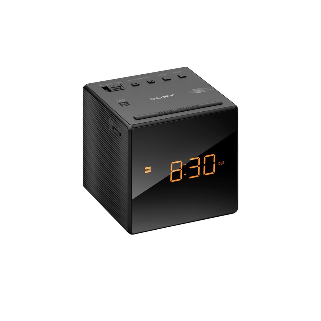 Sony Clock Radio | Cube | AM/FM RadioTuner | Black