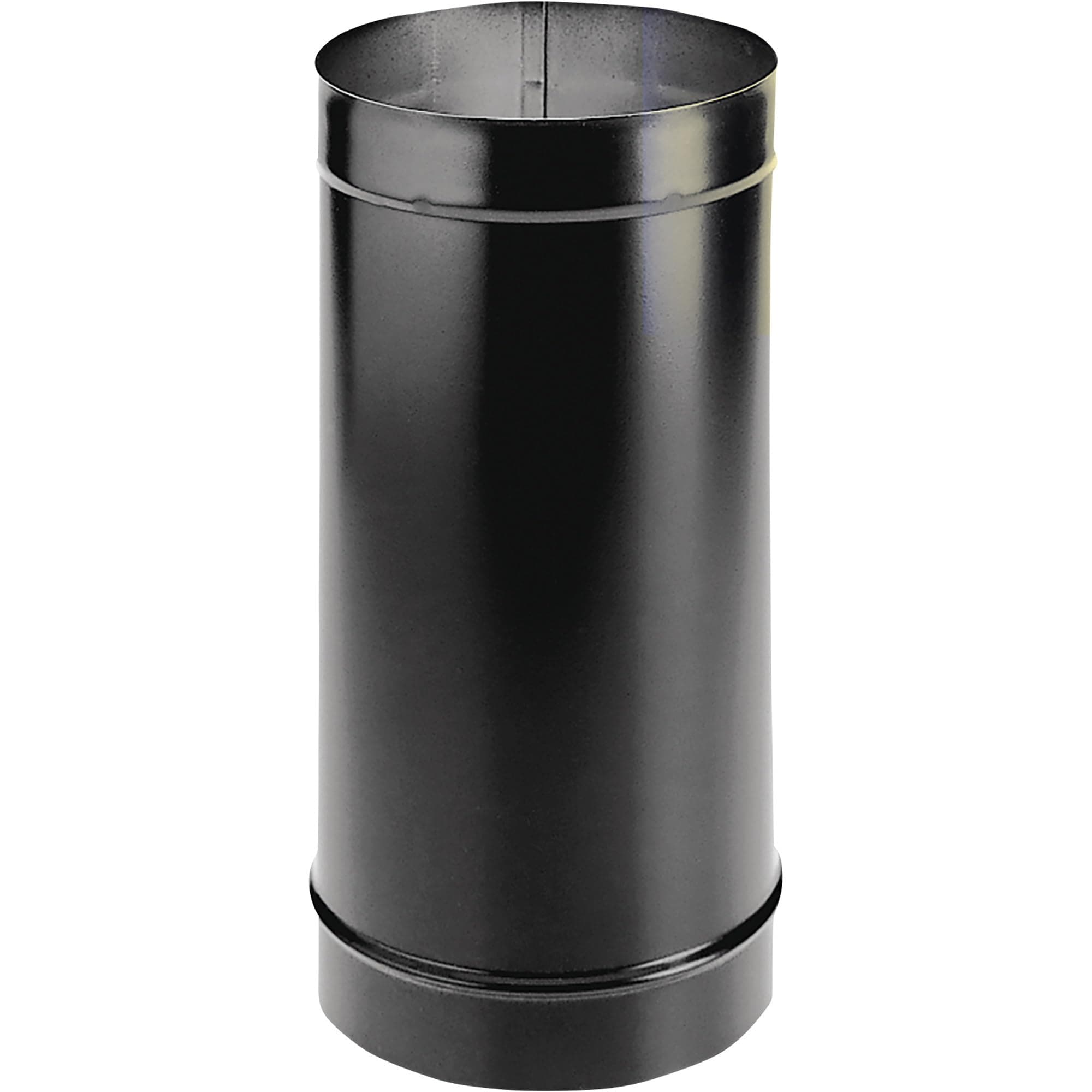 M & G DURAVENT DURAVENT 6DBK-24 6" x 24" DuraBlack Street Stove Pipe, Black