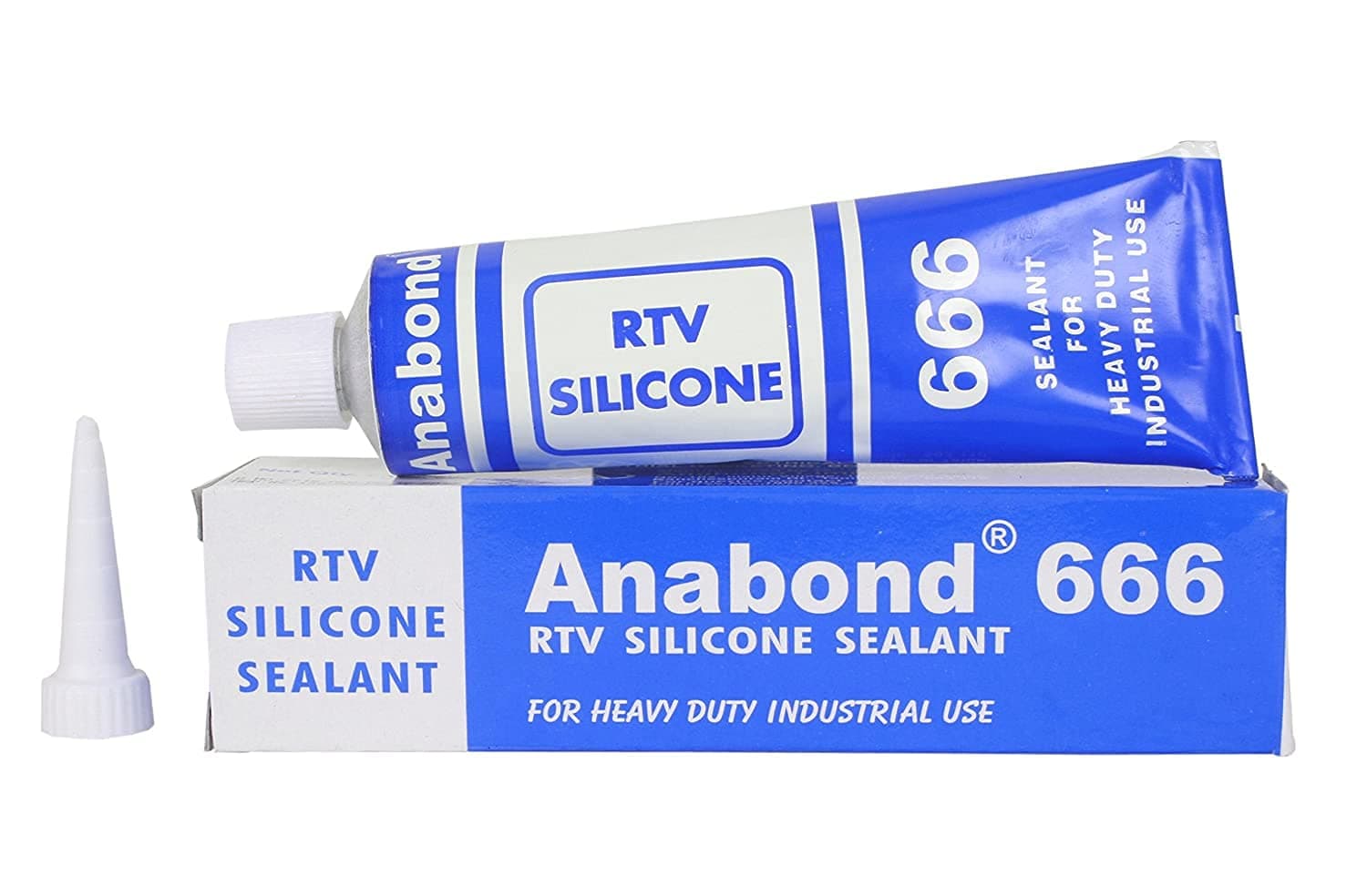 666 rtv silicone sealent, clear, 100 gms