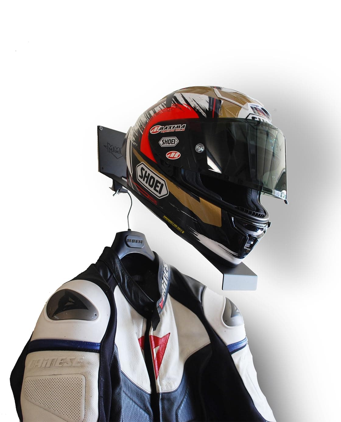 Motorcycle Helmet Holder - Helmet Wall Mount - Rack - Display - Storage Rack - Made in USA