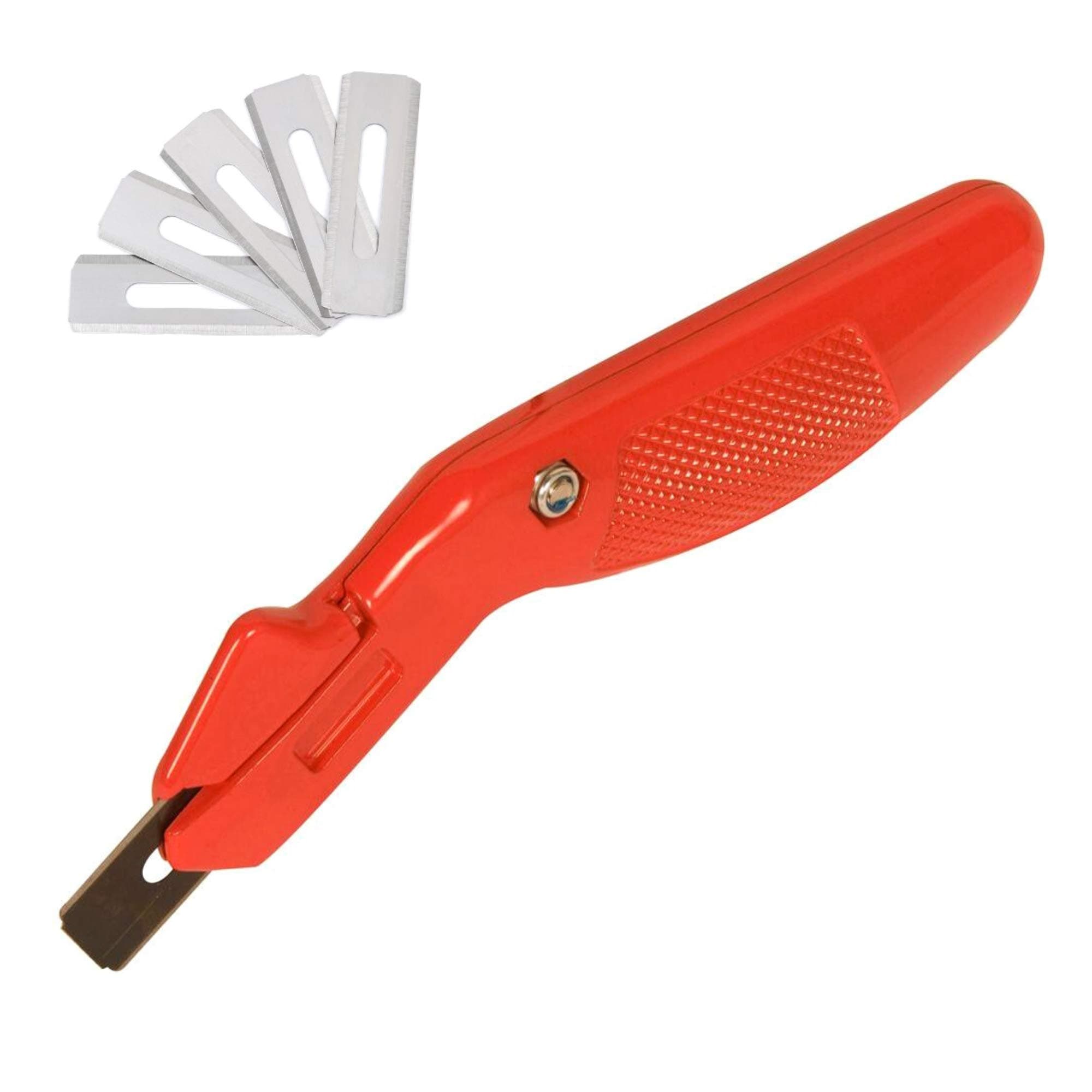 Razor Blade Heavy Duty Carpet Knife (Handle Color- Vary)