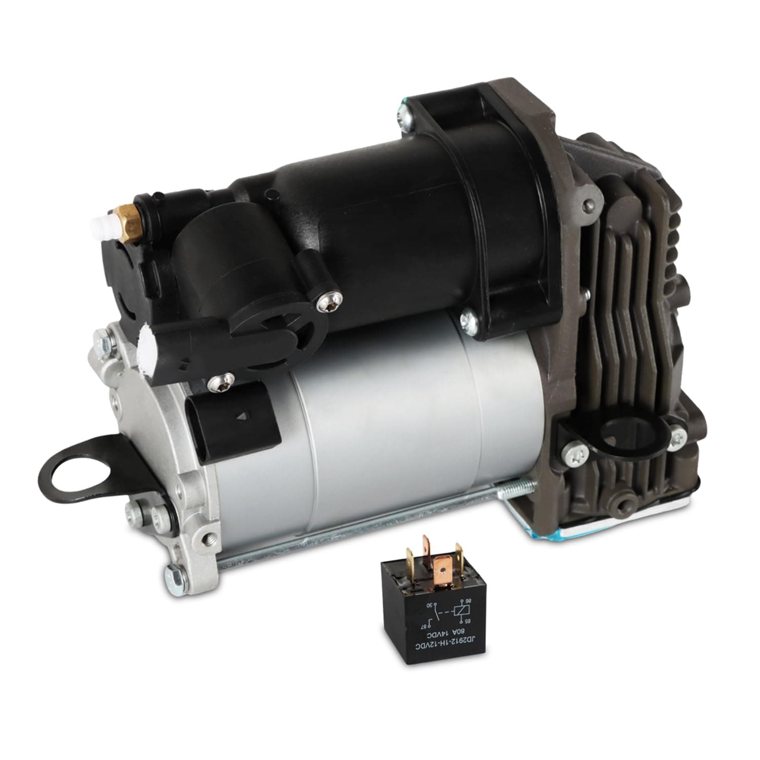 Air Suspension Compressor Pump, Compatible with Mercedes GL-Class X166 GL 350 GL450 GL500 GL550 M-Class W166 ML250 ML 350 2013 2014 2015, Automotive Replace Part 1663200104 1663200204