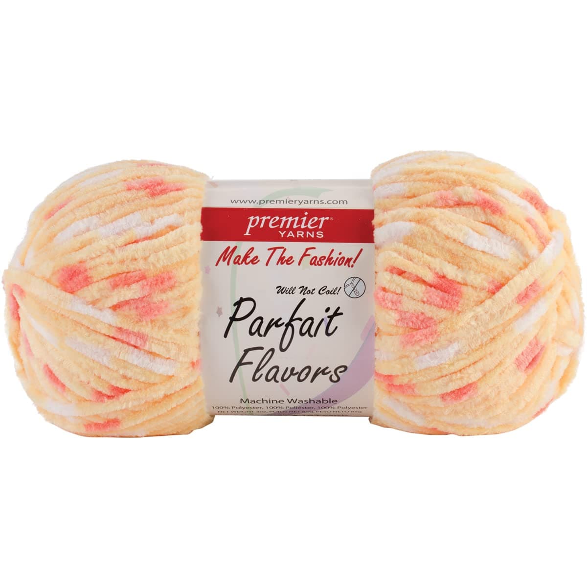 Premier Bulk Buy Parfait Flavors Yarn (3-Pack) Candy Corn 31-5