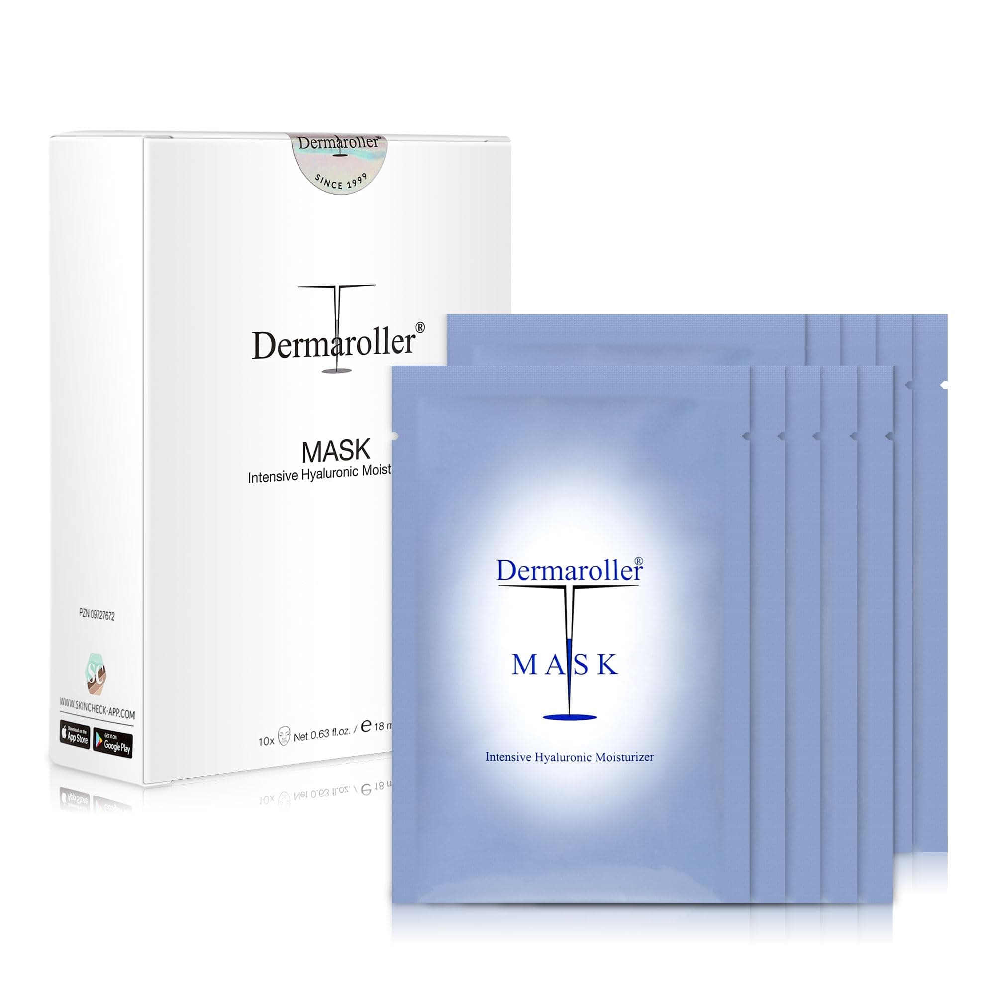 Hydrating Face Mask Sheets - 10 Pack with Hyaluronic Acid, Matrixyl & Vitamin E for Anti-Aging Skincare and Radiant Glow