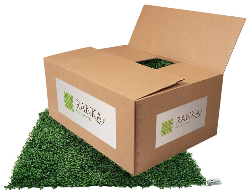 Ranka Lasting Greenery Artificial Boxwood Hedge Panels 40x40