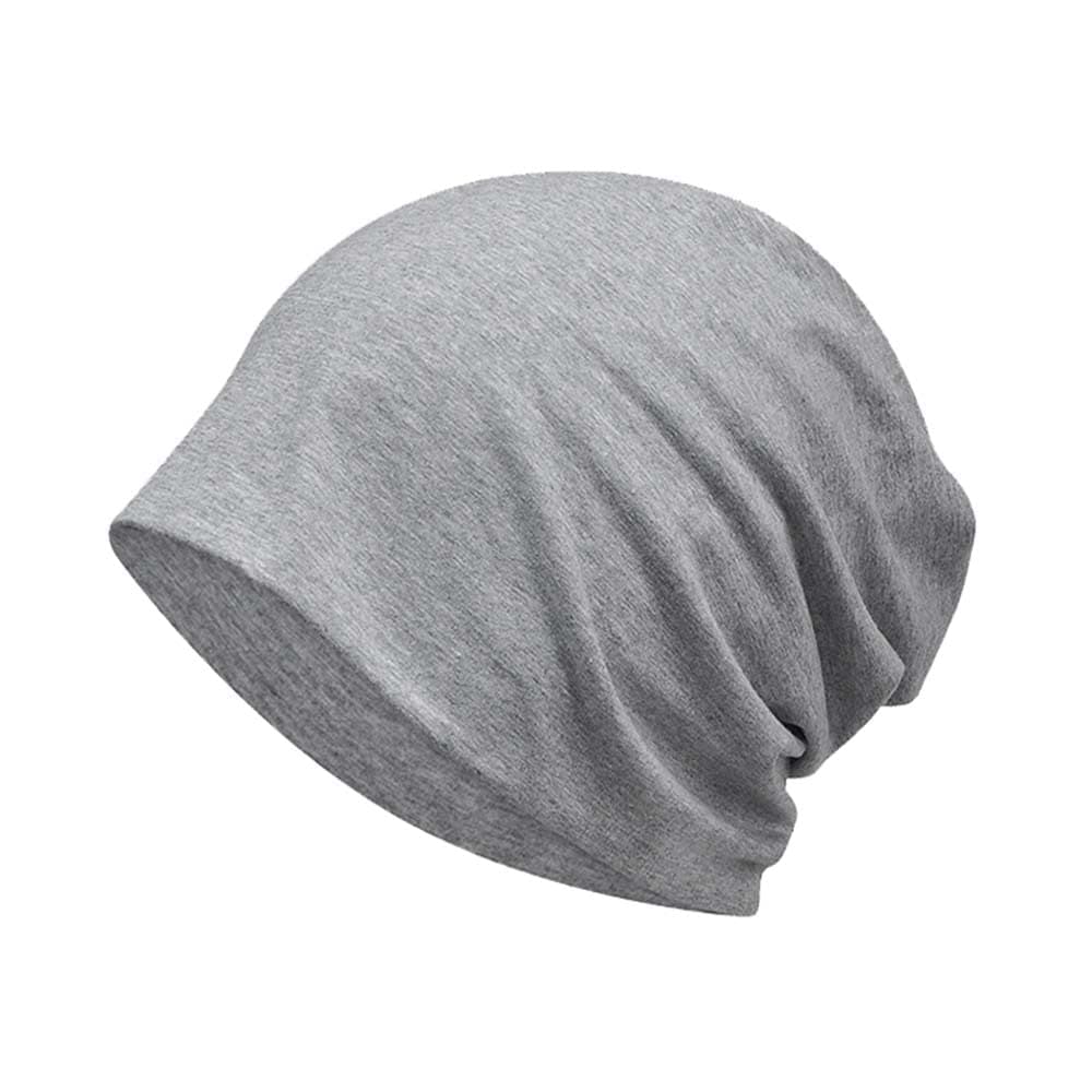 Thin Hip-hop Soft Stretch Knit Sleeping Hat Headwear Head Wrap Cap for Men Women