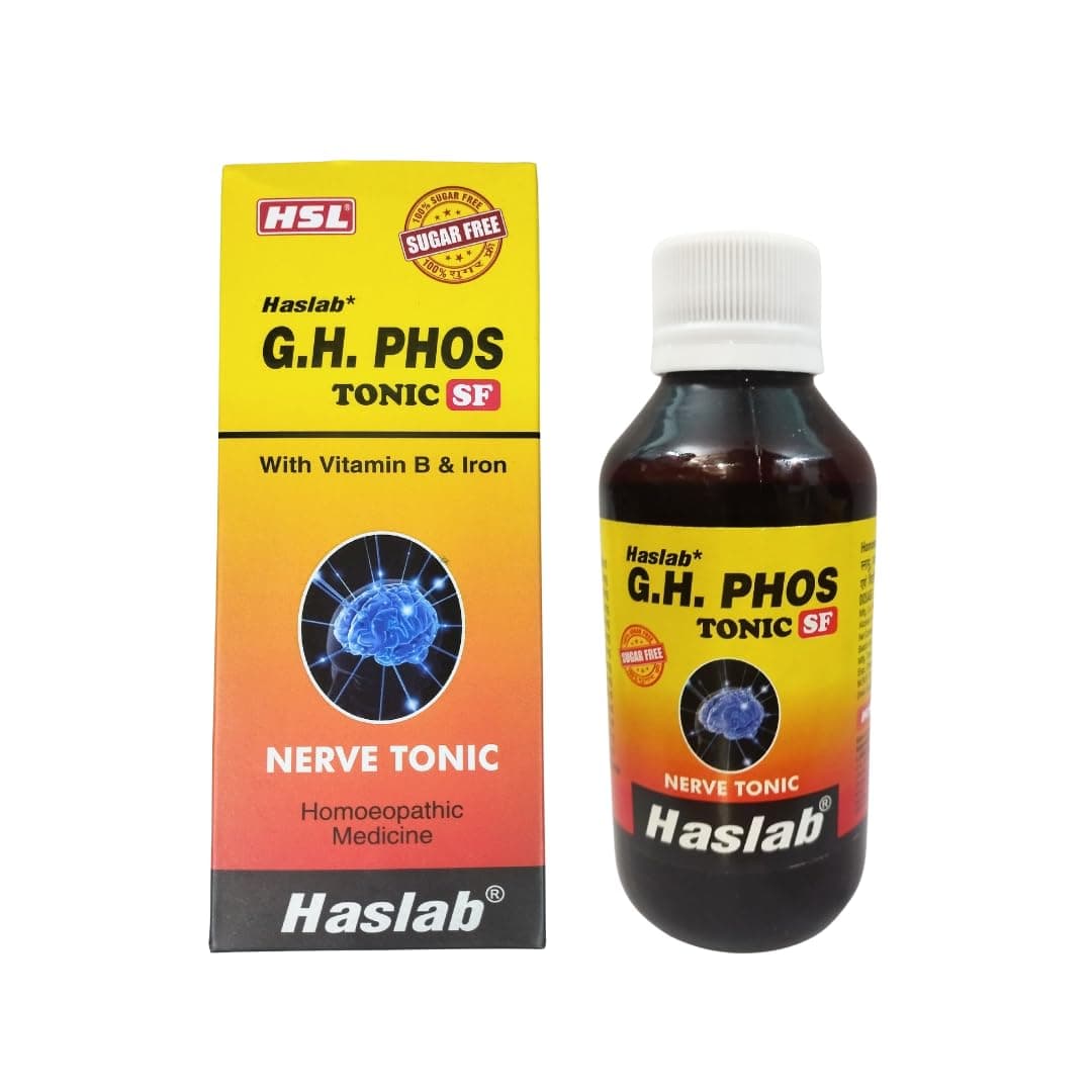 G H PHOS (VIT B) 450ML Depression Nerve Debility Sleep | Weakeness | Tired | Memory