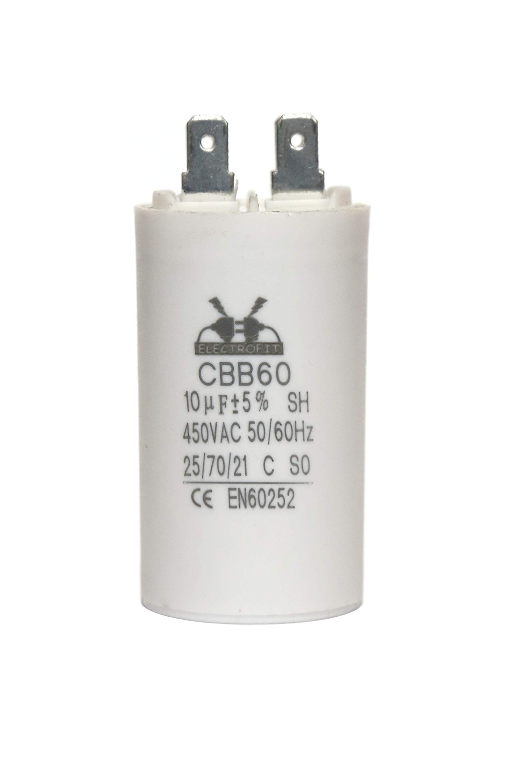 Motor Capacitor 450V AC 10 uF CBB60