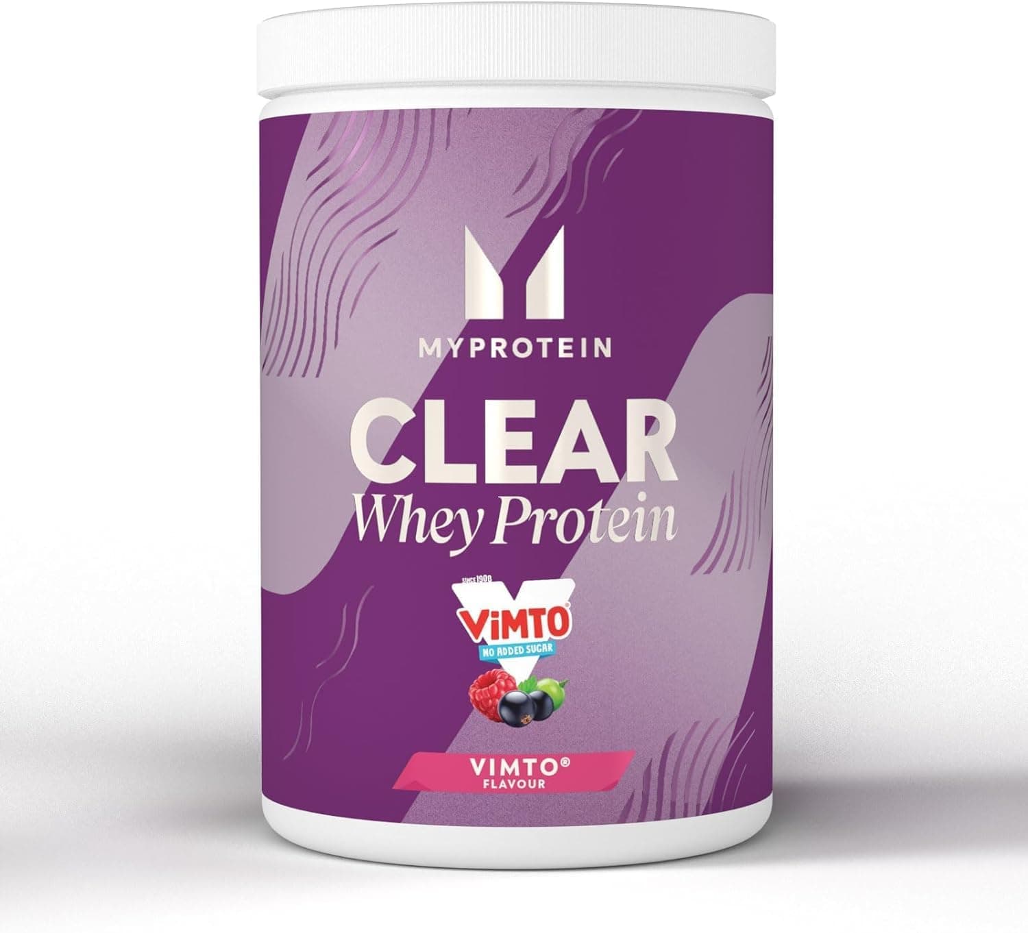 Clear Whey Isolate Protein Powder - Vimto - 500g - 20 Servings - Cool and Refreshing Whey Protein Shake Alternative - 20g Protein and 4g BCAA per Serving