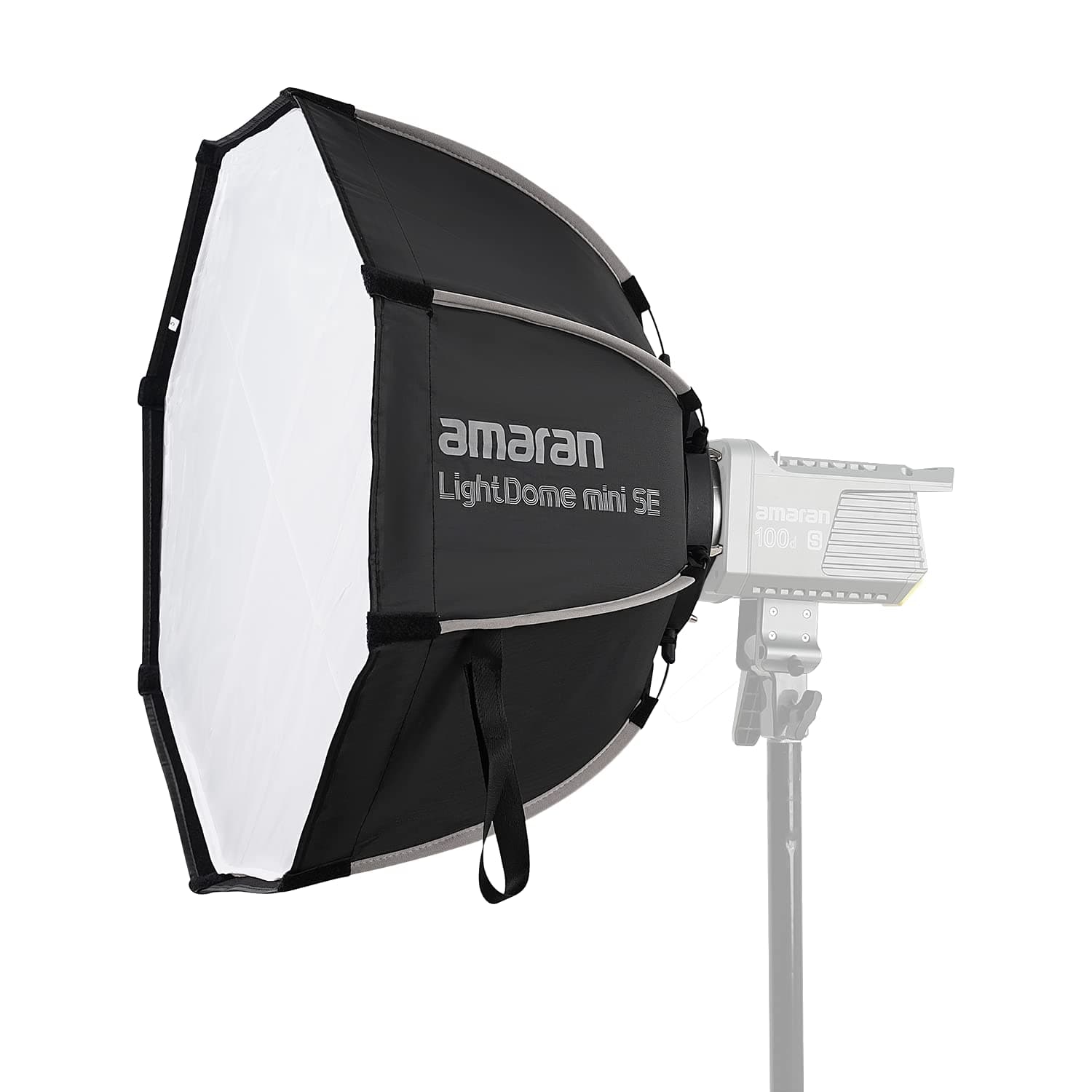 Aputure Light Dome Mini SE - Softbox for Amaran, Aputure Video LED Lights (Bowens Mount, 55.0 x 21.5 x 34.0 cm, 0.73 kg, Includes Diffusion Cloth)