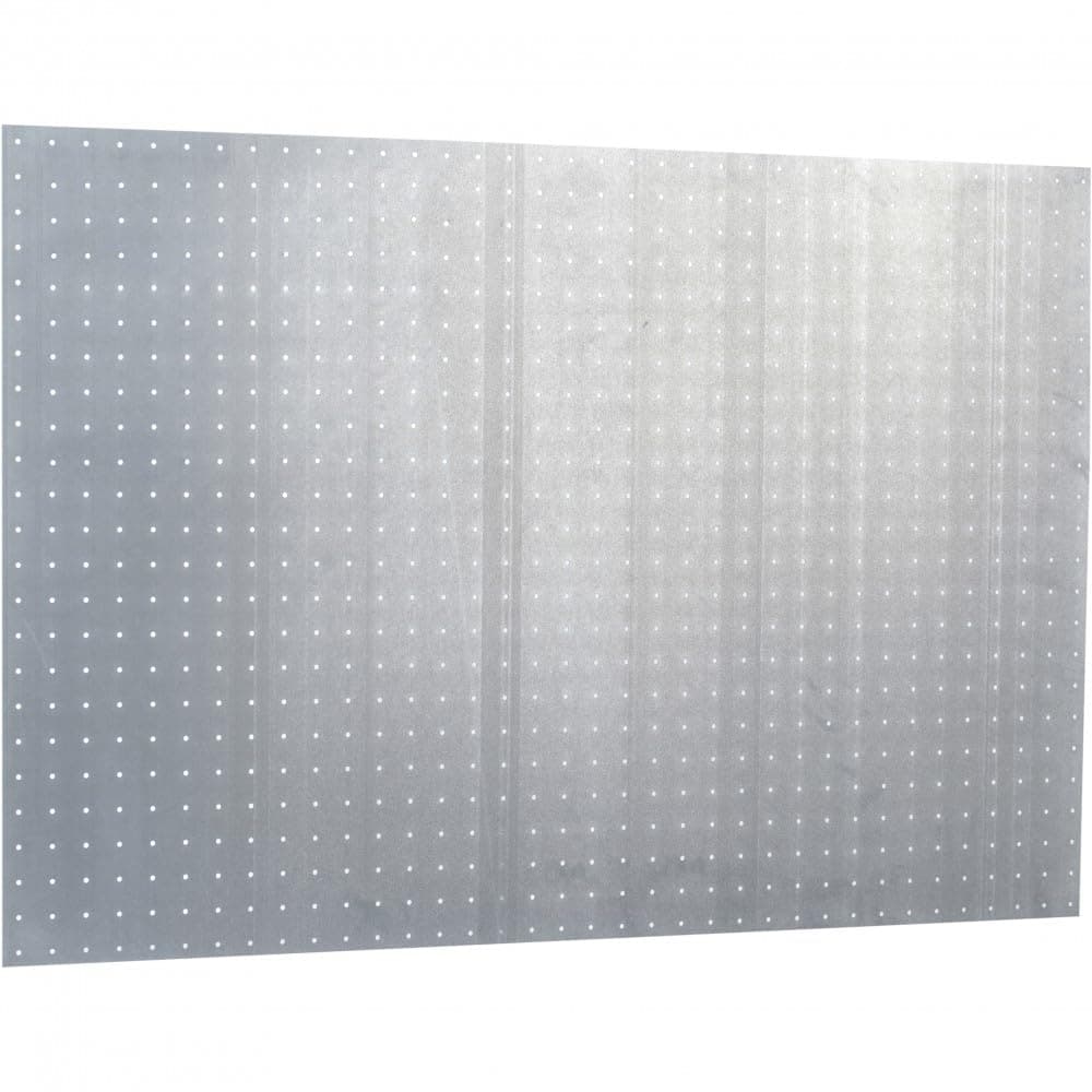 dicoal – Perforated Panel 60 x 90 cm Sheet Metal Galvanised (Blister Pack)