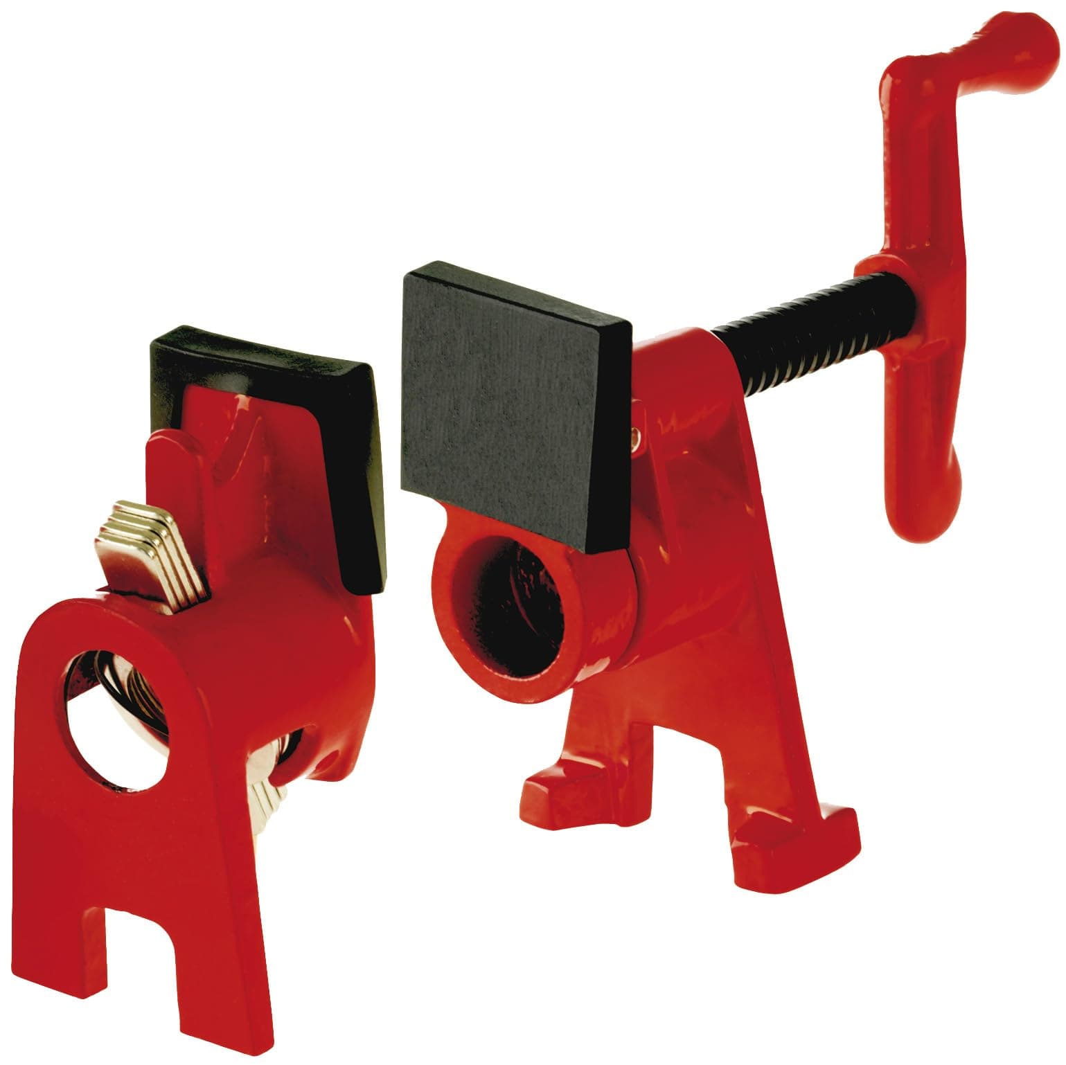 BPC-H12 1/2-Inch H Style Pipe Clamps, Red