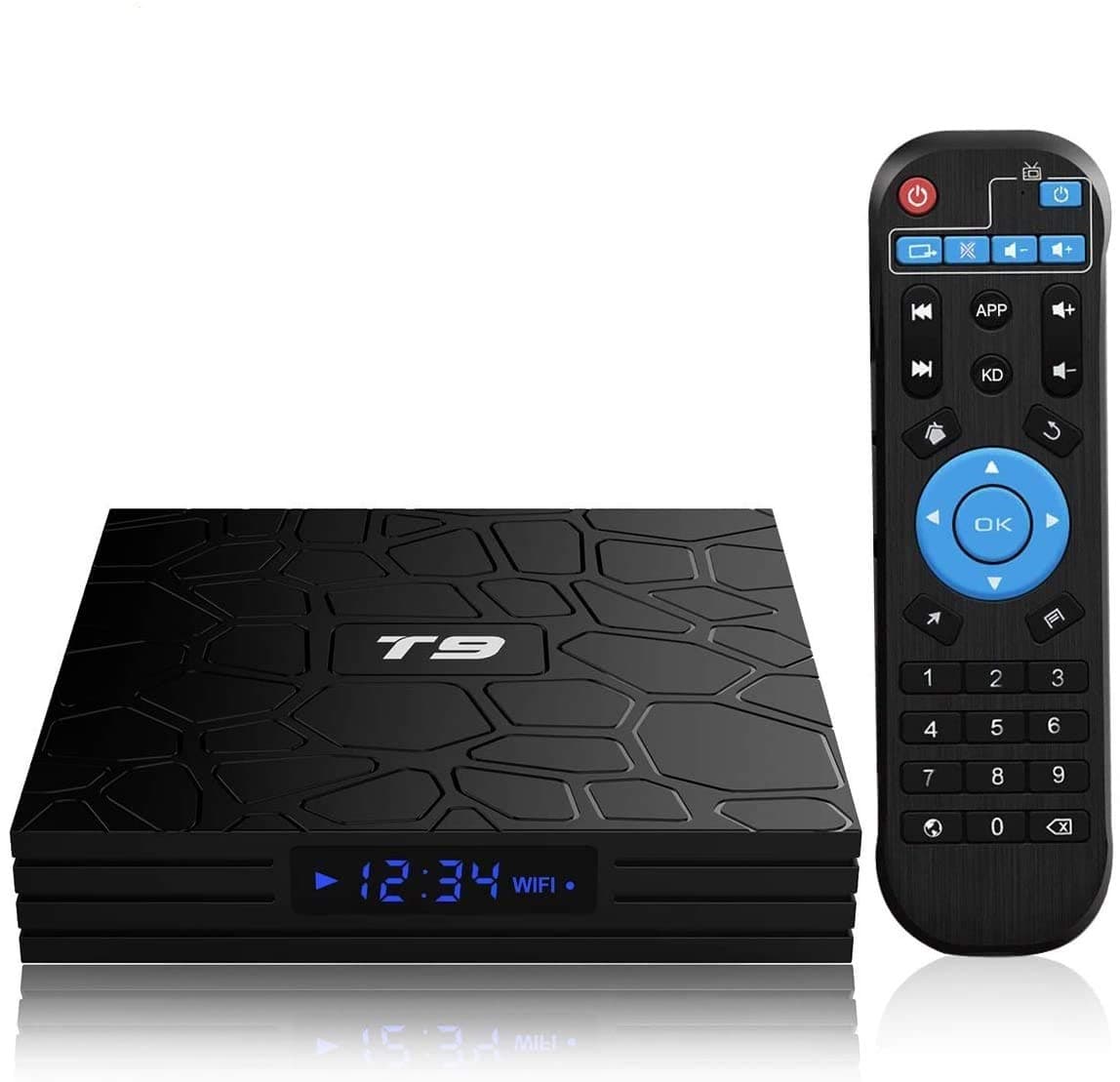 T9 Android 8.1 TV Box MaxDigi RK3328 Quad Core 4GB RAM 32GB ROM 2.4GHz/5GHz Dual Band WiFi 4K Resolution H.265 Bluetooth 4.1, T95Z, MX2, Smart TV Box