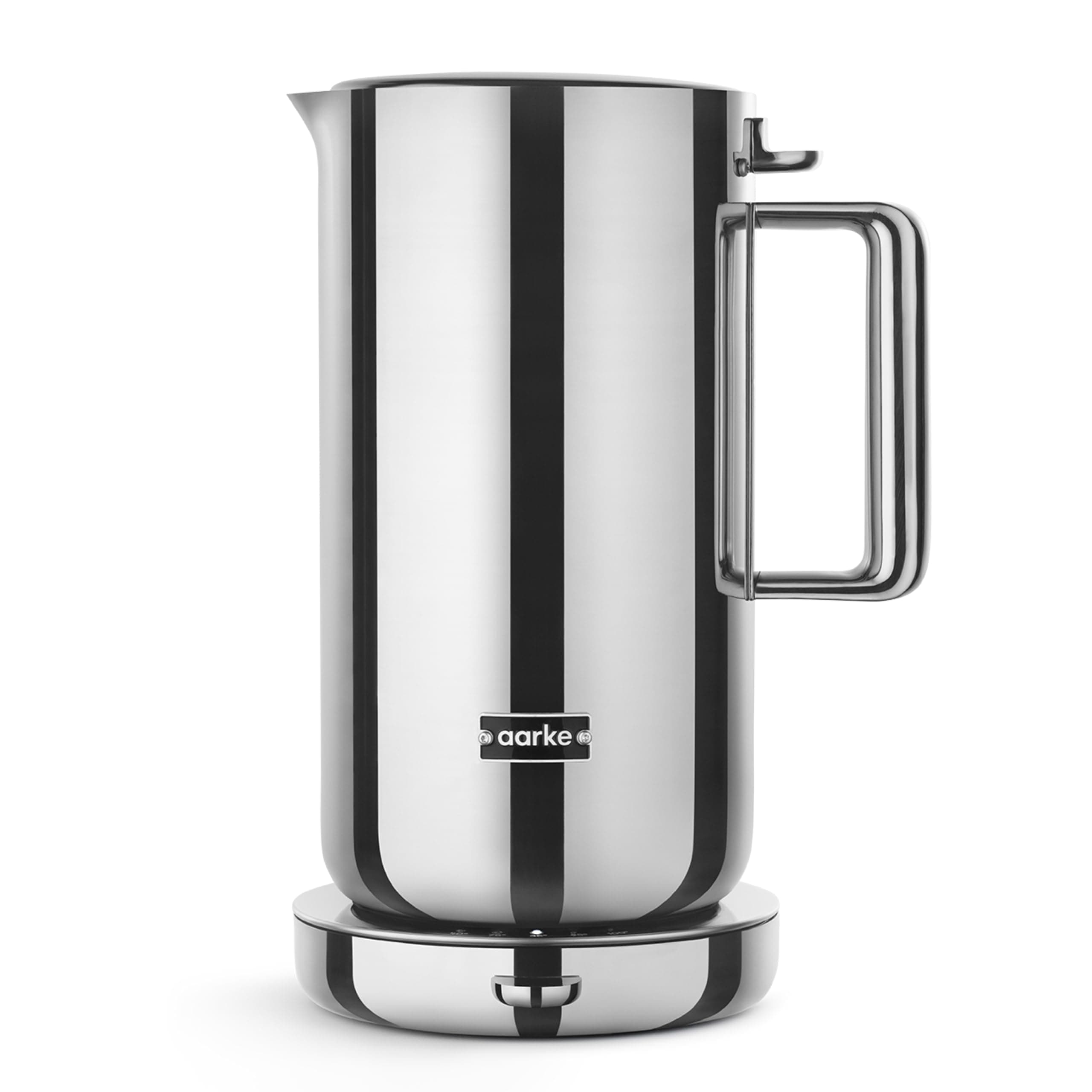 Kettle in Stainless Steel with Multiple Temperature Settings, 360° Swivel Base, Quiet Boiling and Non-drip Spout, Capacity of 1.2 Litre