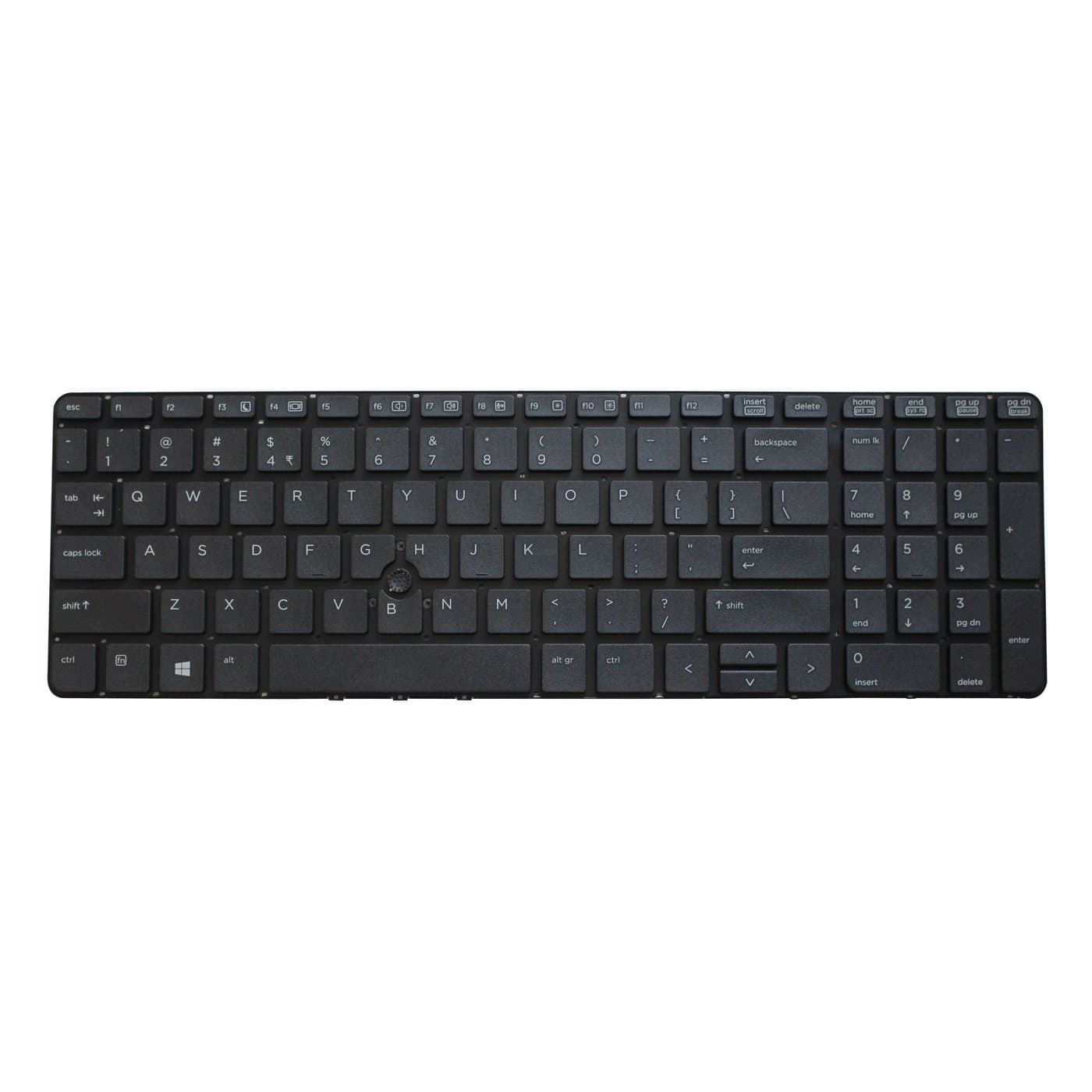 Replacement Keyboard for HP Probook 650 G1 655 G1 Laptop with Pointer No Frame