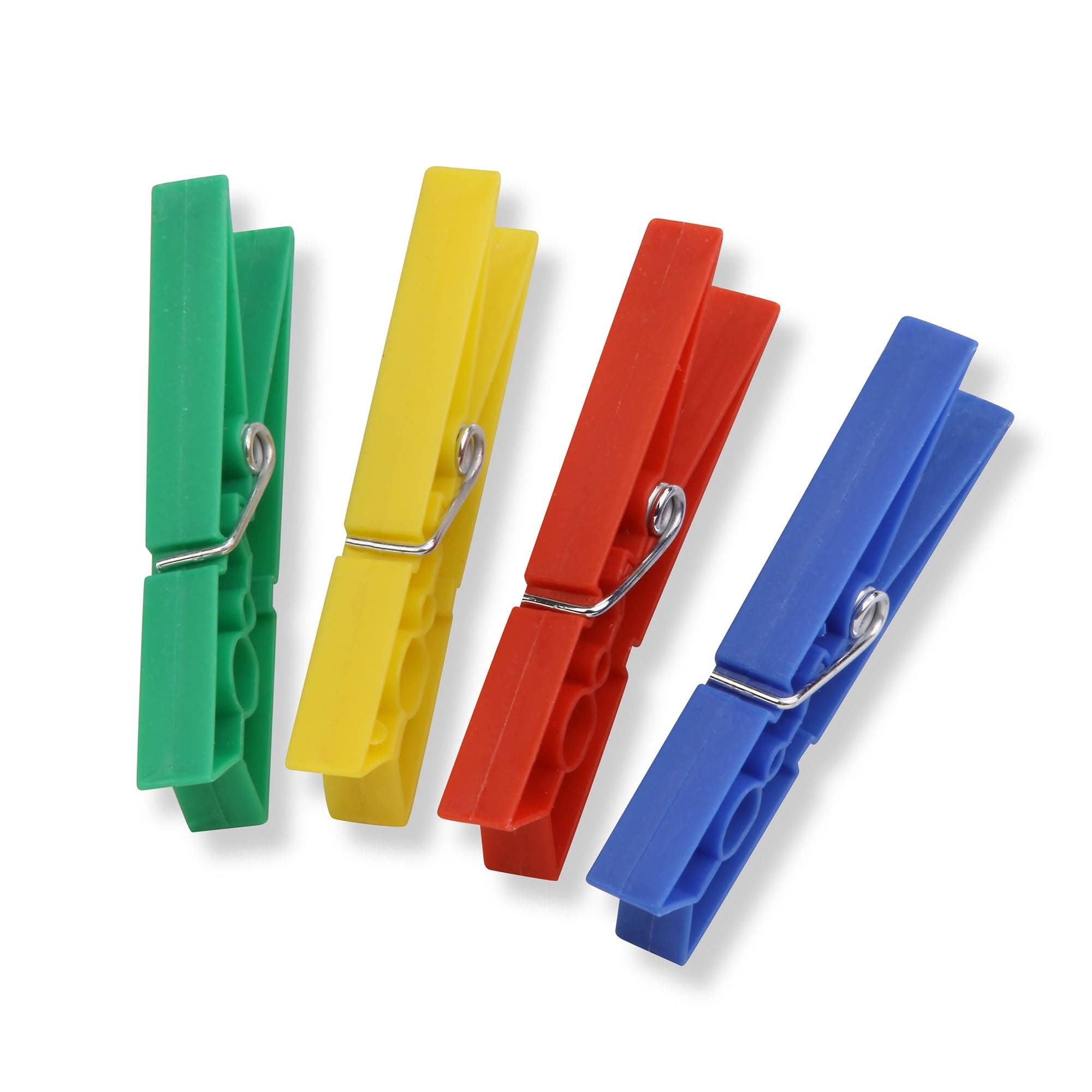 Honey Can Do Colored Plastic Clothespins, Pack of 100