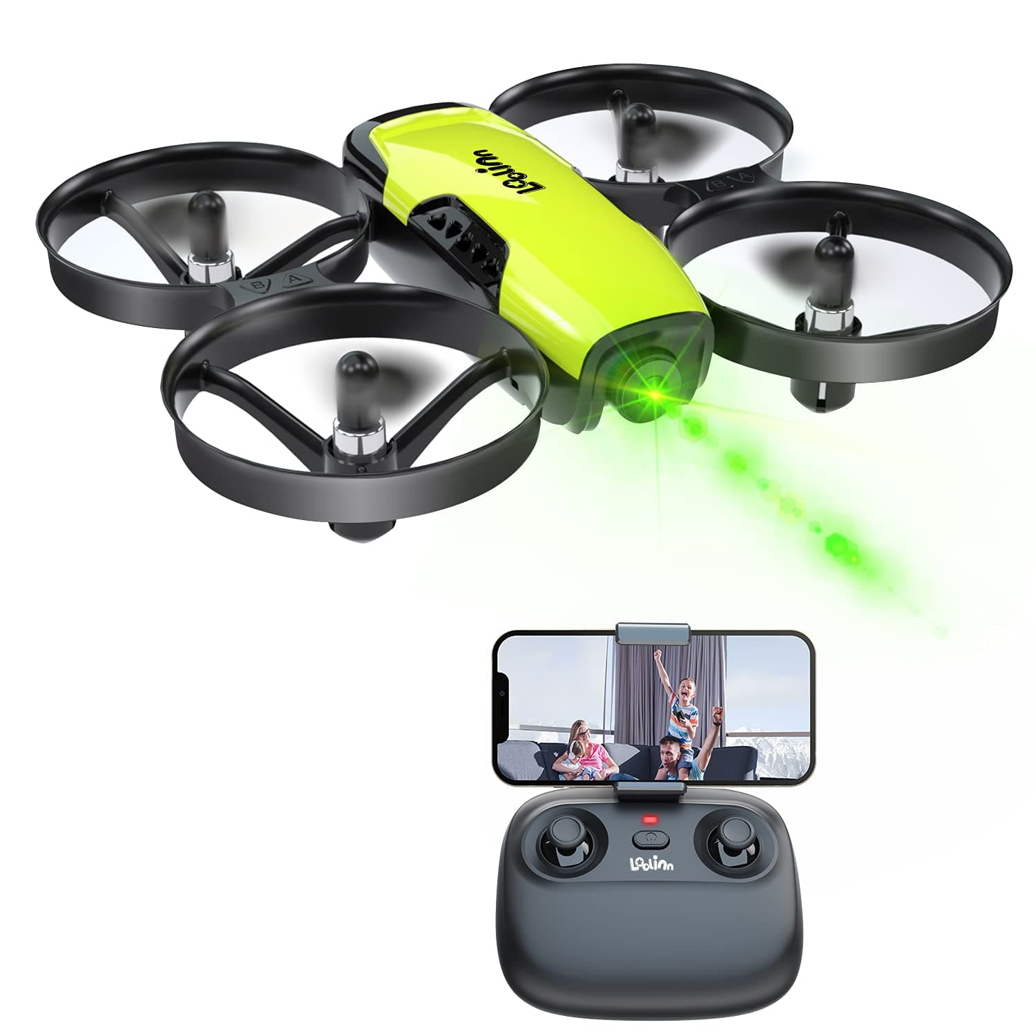 Drone with Camera for Kids Gift - Mini Drone, Drone for kids with Adjustable Camera, 21 Minutes Flight Time, Gift Toys for Boys Girls (Three Batteries)