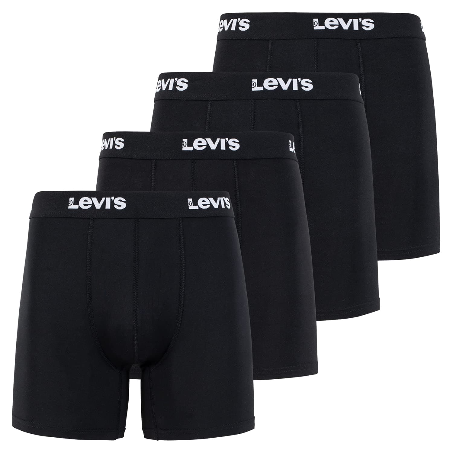 Mens Underwear Microfiber Boxer Brief for Men Ultra Soft 4 Pack