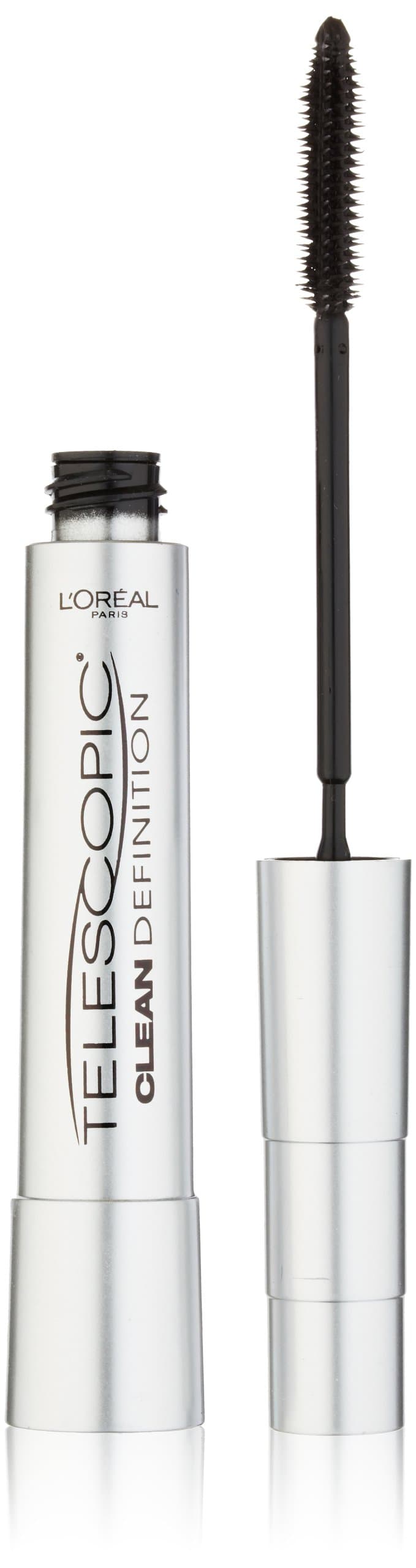 L'Oreal Paris Telescopic Mascara Clean Definition, Black, 0.27-Fluid Ounce