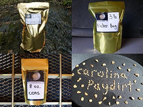 Gold Paydirt Combination Box: 10 lb. Unsearched, 3 lb. Picker, 8 oz. Concentrate