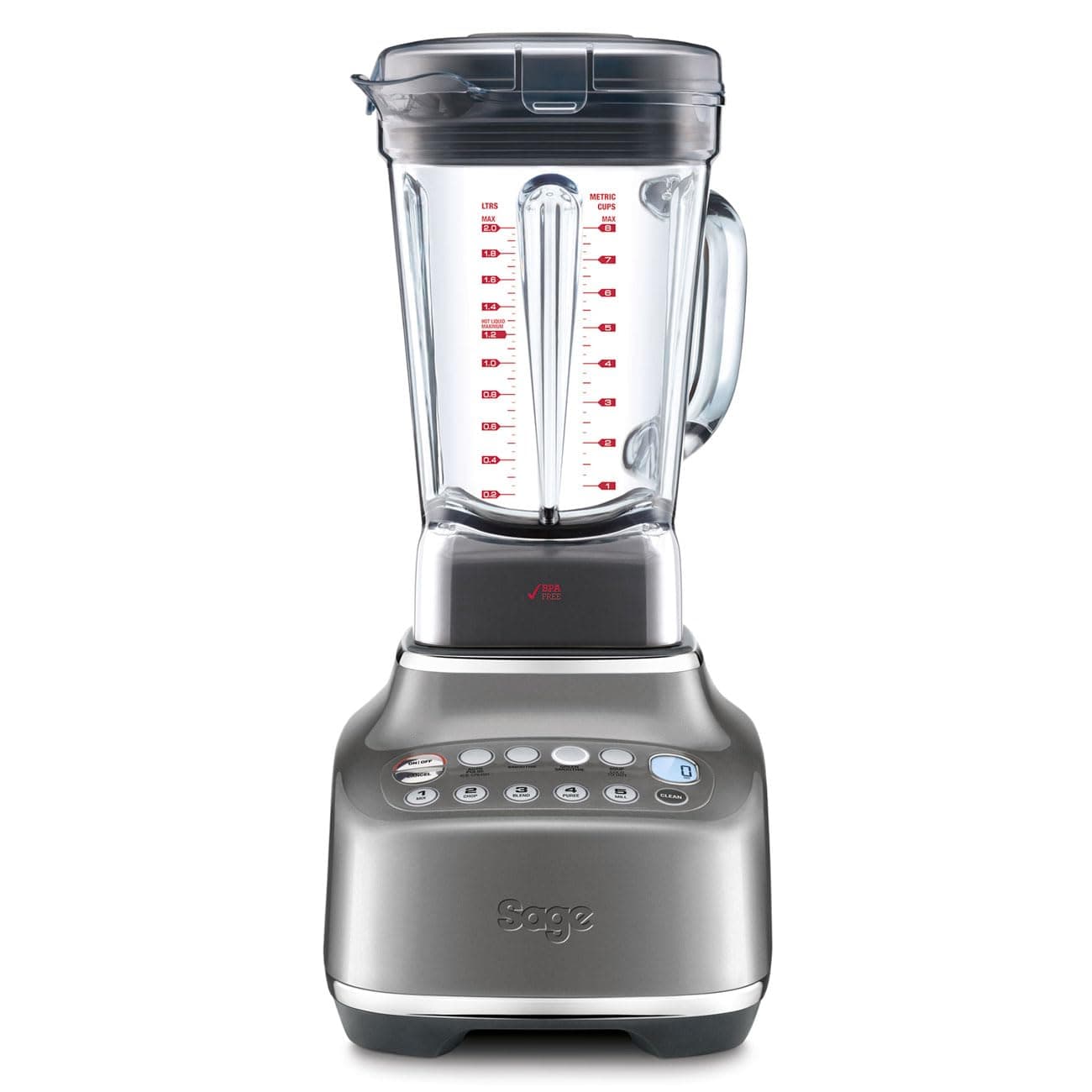 Sage the Q Super Blender, ABS, 2400 W, 2 liters, Smoked Hickory, SBL820SHY2GUK1