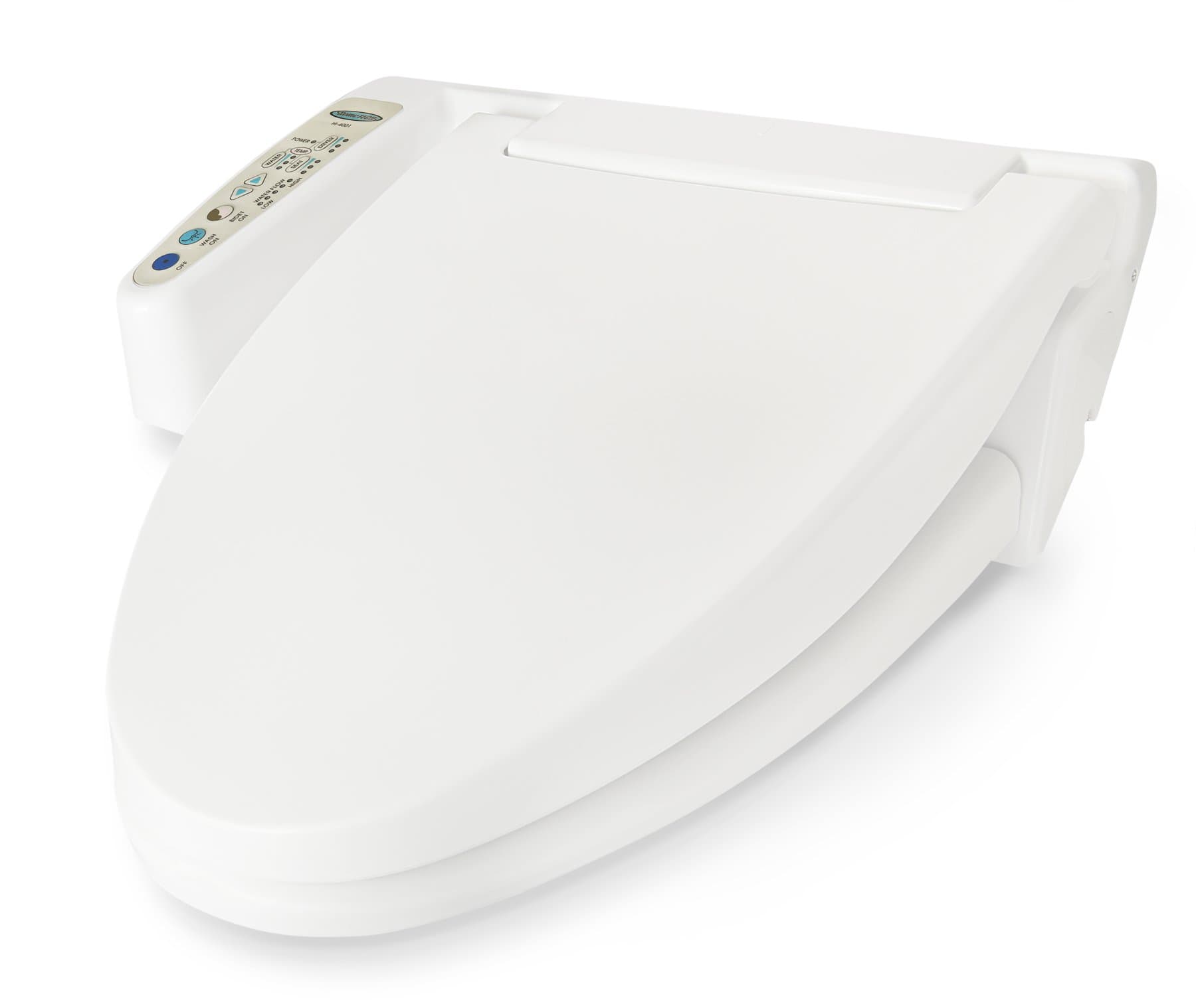 Feel Fresh HI-3001WT Elongated Basic Electric Bidet Seat (White)