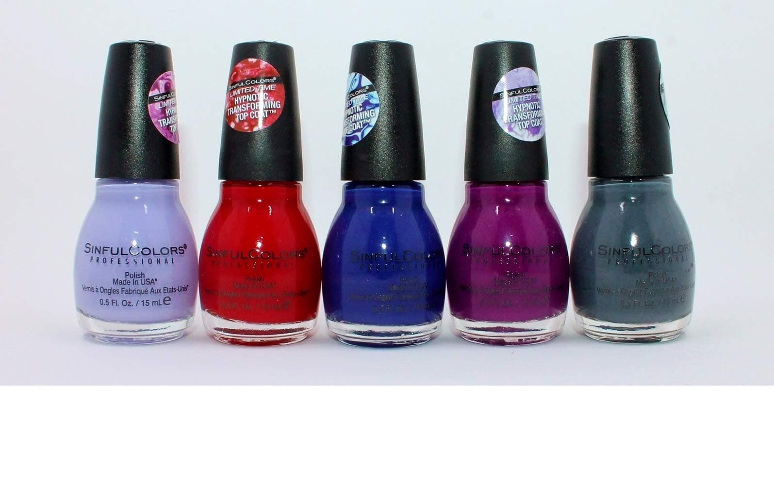 Sinful Colors Transformation Trop Coat Retired Collections 0.5 oz