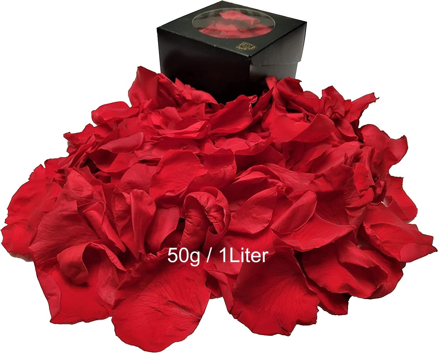 Preserved Rose Petals - Red - 0,75 liter / 25gr
