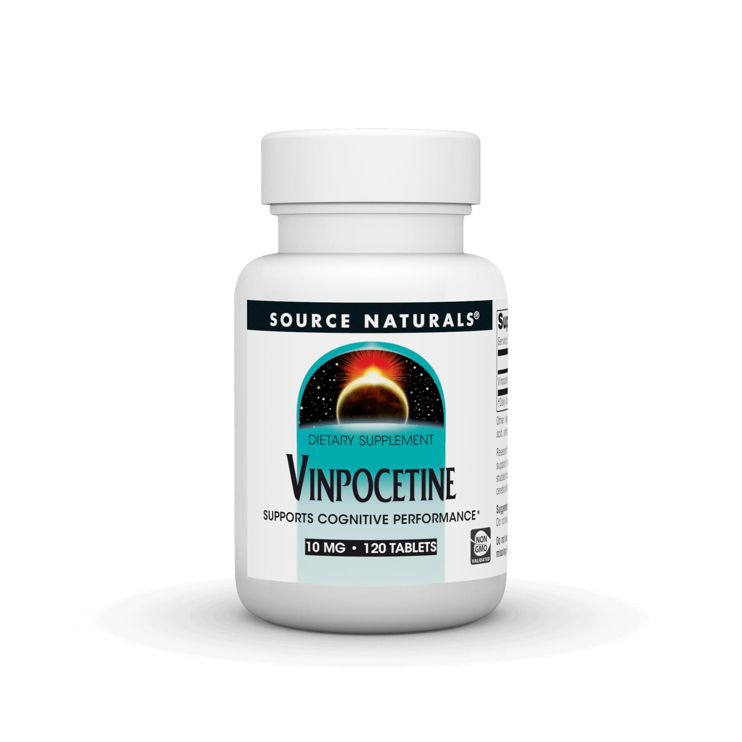 Source Naturals Vinpocetine Tablets, Supports Cognitive Performance*, 10 mg - 120 Tablets