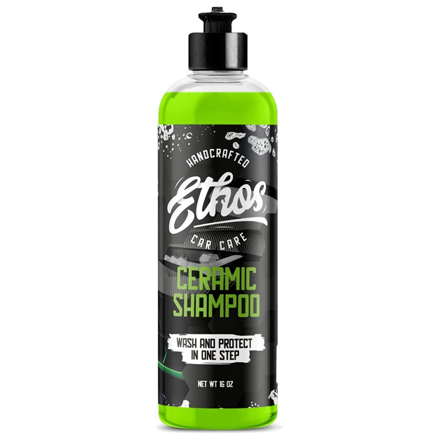 Ceramic Car Shampoo - Slick Car Wash Soap for Ceramic Coatings - pH-Balanced Car Wash Shampoo - Adds Hydrophobic Protection | Enhances Coatings, Waxes or Sealants | Incredible Shine