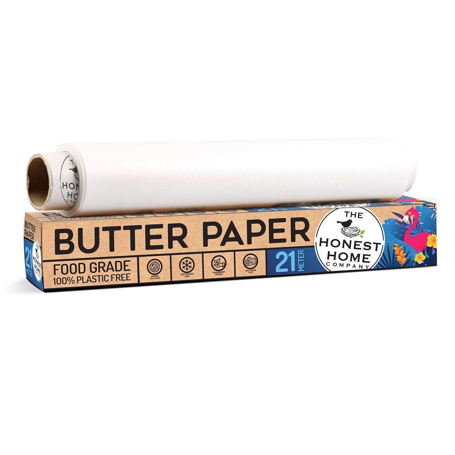 Co.- Butter PAPER-21 MTR, REUSEABLE, for WRAP ROTI, PARATHA, & More