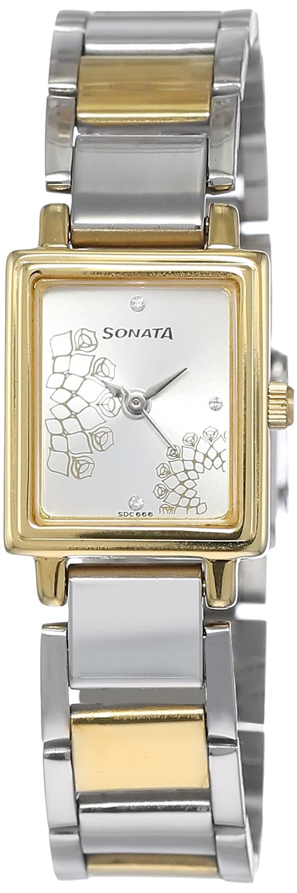 Sonata Wedding Analog Silver Dial Women's Watch - 8080BM01