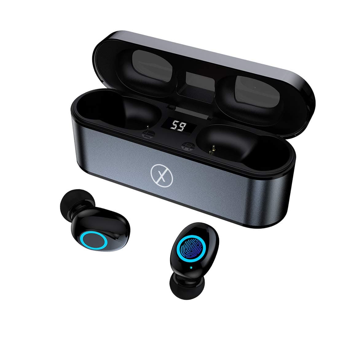 Xmate Gusto Lite in-Ear True Wireless Bluetooth Headphones (TWS) - (Black)