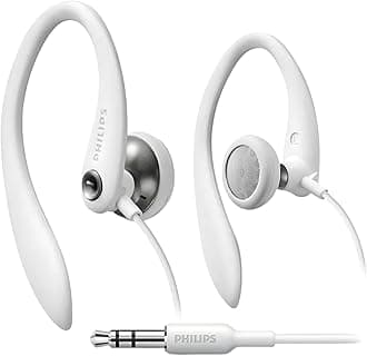 SHS3200WT/37 Flexible Earhook Headphones White
