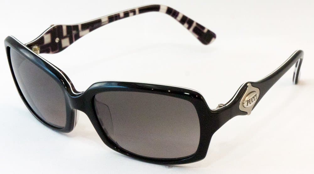 Emilio Pucci Sunglasses - EP626S / Frame: Black Lens: Gray Gradient