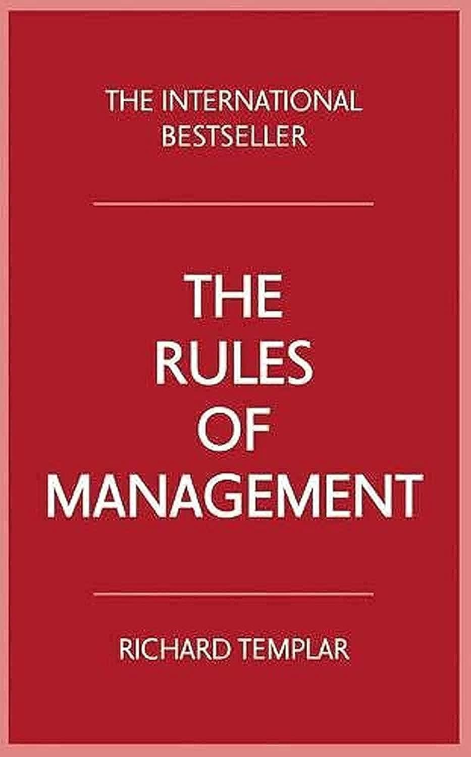 The Rules of Management (4th Edition) Paperback – 15 Oct. 2015