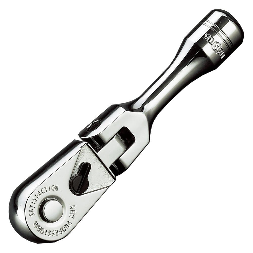 Nepros 3/8"sq. Compact Ratchet Handle (36-Tooth Short Type)