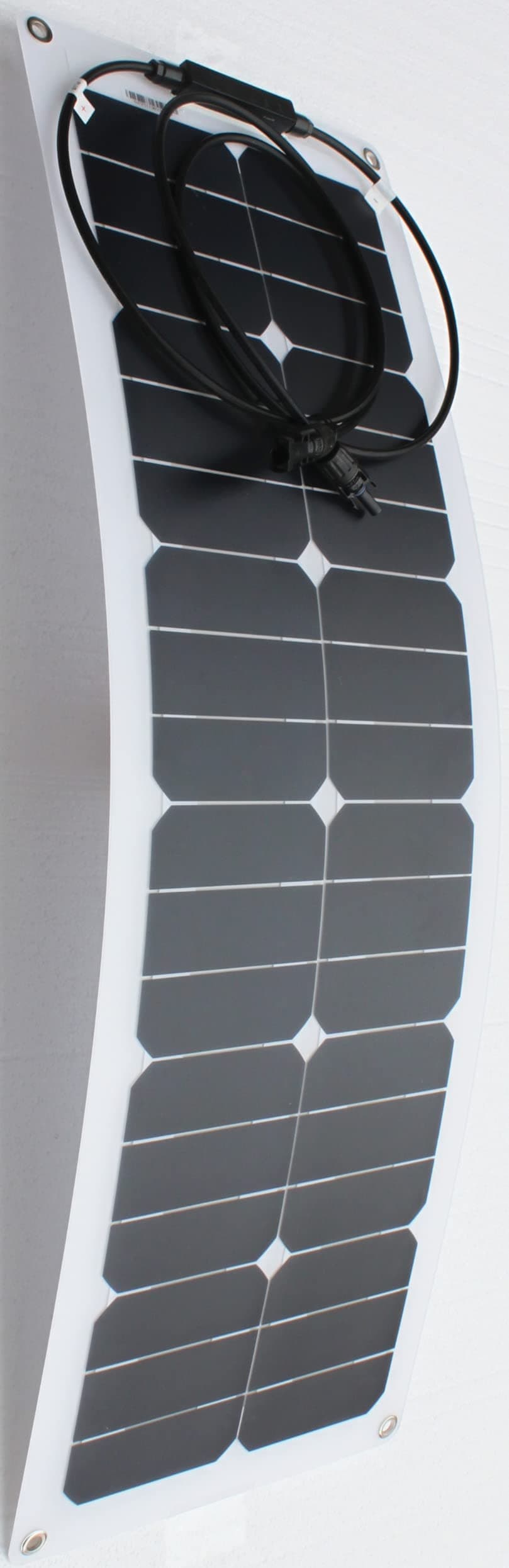 Semi-Flexible Bendable 30w 30 Watt Lightweight Solar Panel 12v Battery OffGrid - Next Day from U.S.