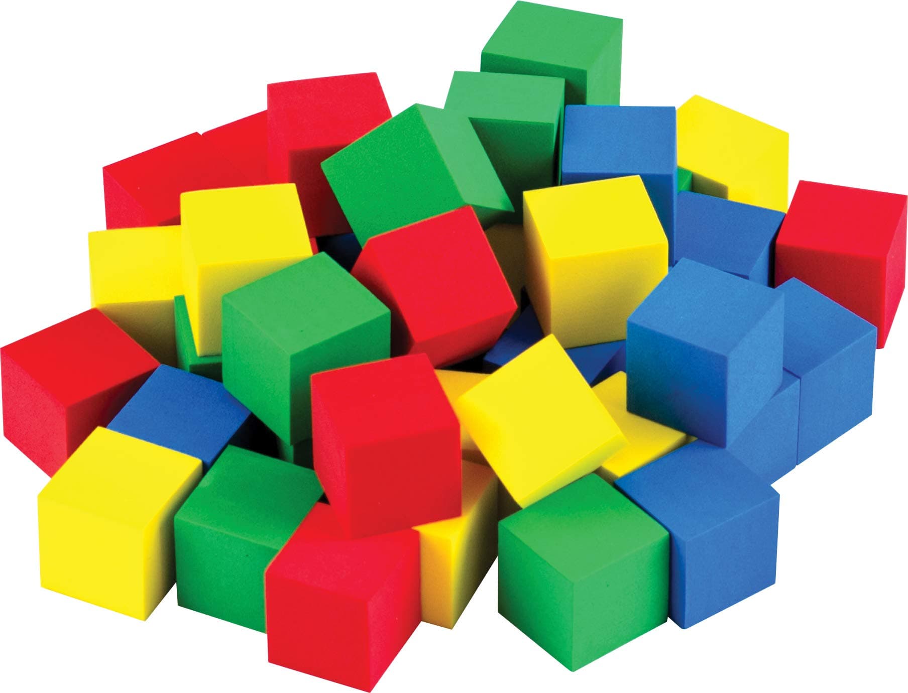 Teacher Created Resources TCR20938 0.75 x 0.75 in. Multicolor Foam Cubes44; 40 Count