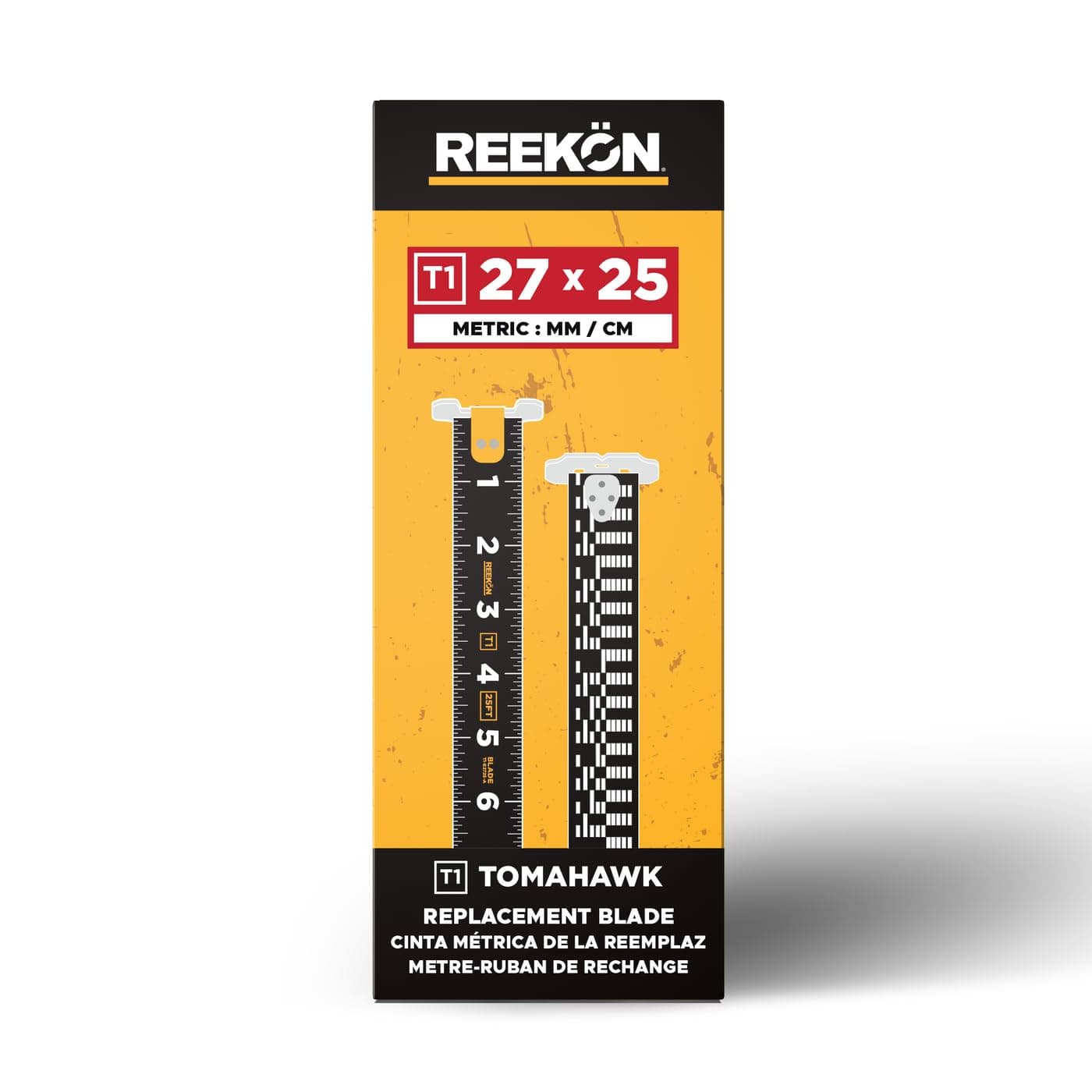 T1 Tomahawk Digital Tape Measure Replacement Blade – Metric Units (7.6 m) – Easy Install