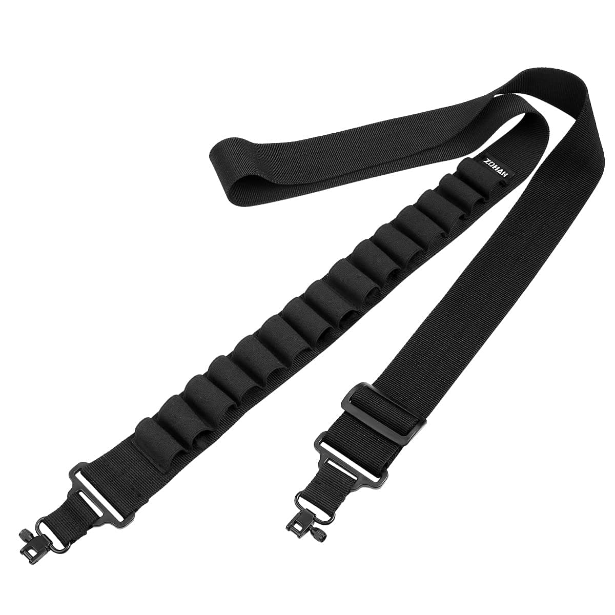 ZOHAN Shotgun Sling with Shell Holder for 12 Gauge
