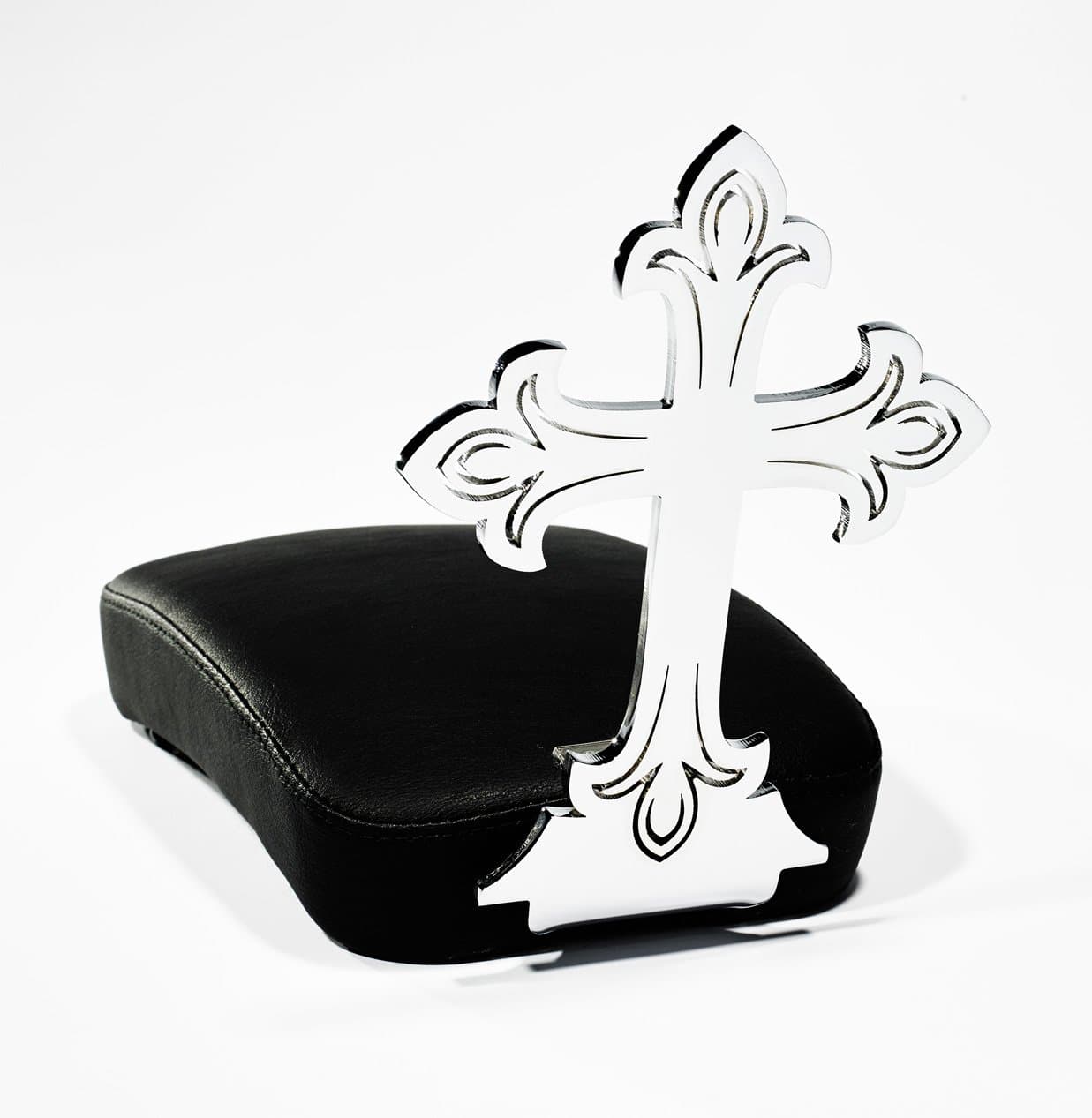 RCGCRO20PP Mid-Back Cross Design Backrest with Pillion Pad